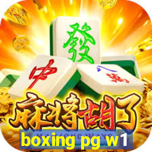 boxing pg w1